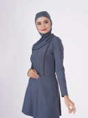 Nafisah Swim Onyx Black