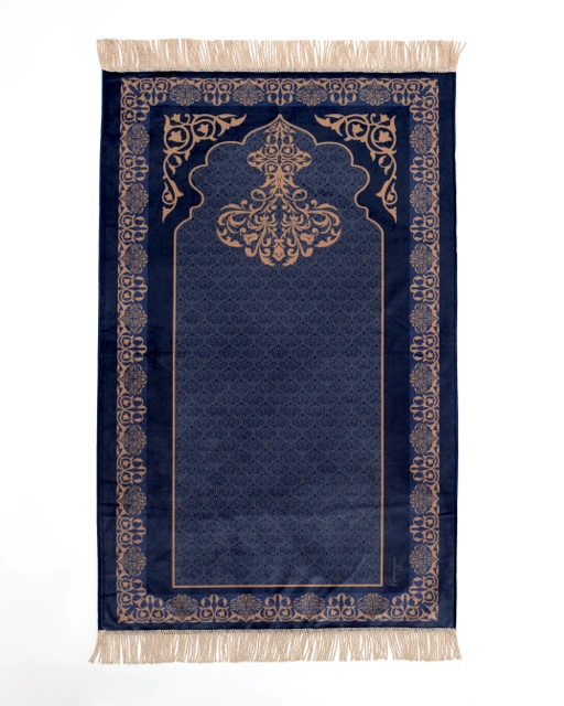Image of Ammar Blue - Adult Prayer Mat