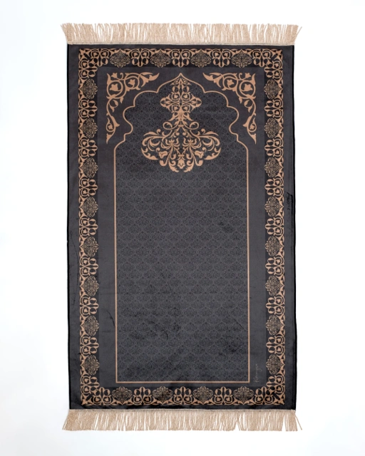 Image of Ammar Black - Adult Prayer Mat