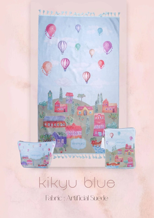 Image of Kikyu Blue - Prayer Robe For Kids