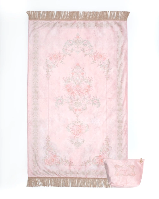 Image of Emira Peach - Adult Prayer Mat