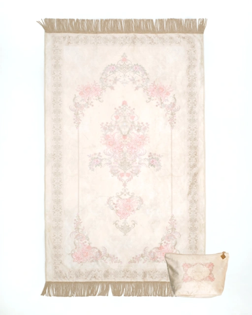 Image of Emira Yellow - Adult Prayer Mat
