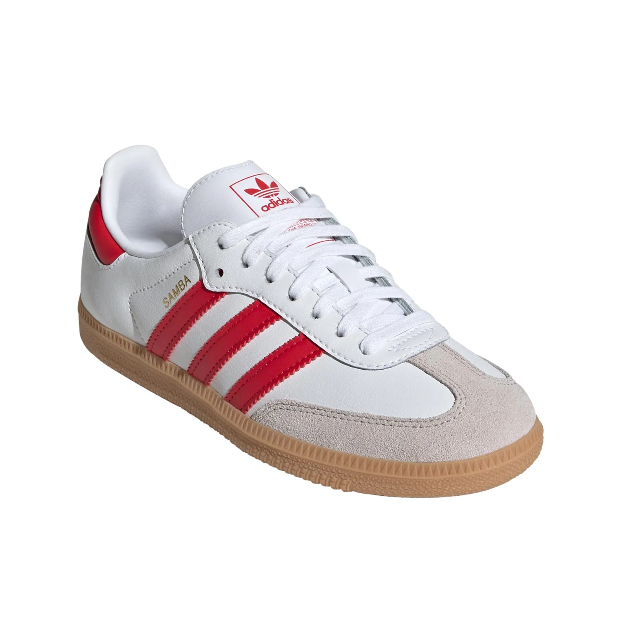 Adidas Samba White Red