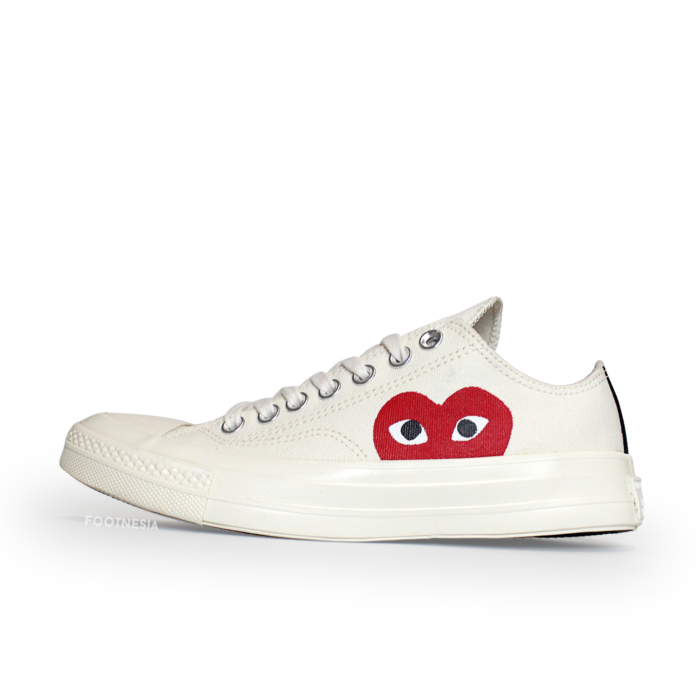 Converse Chuck Taylor x Comme des Garçons PLAY White Low