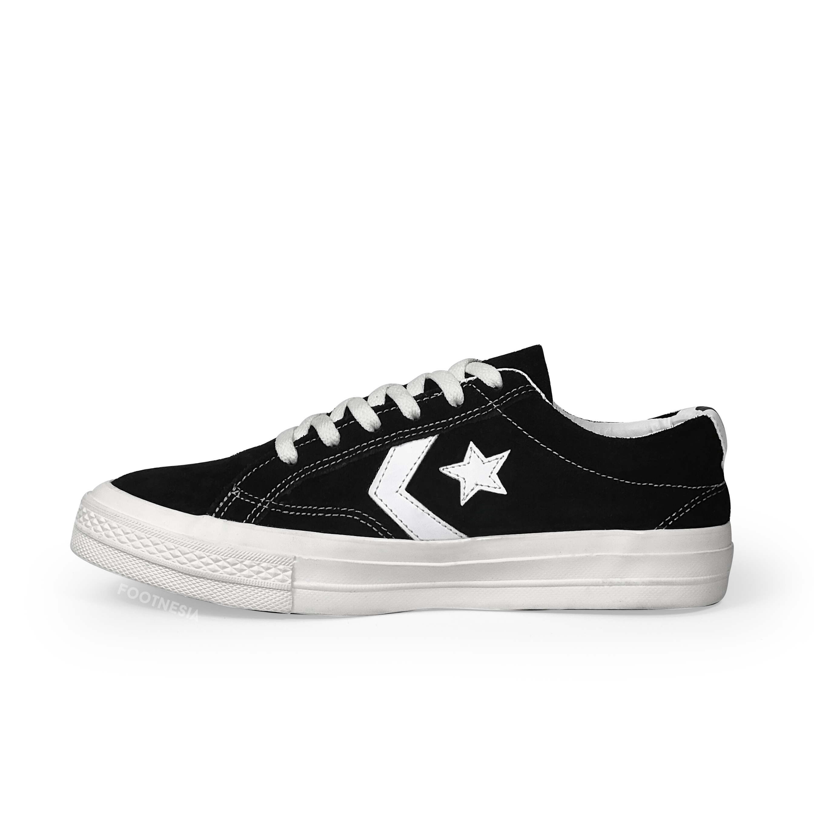 Converse One Star Black White