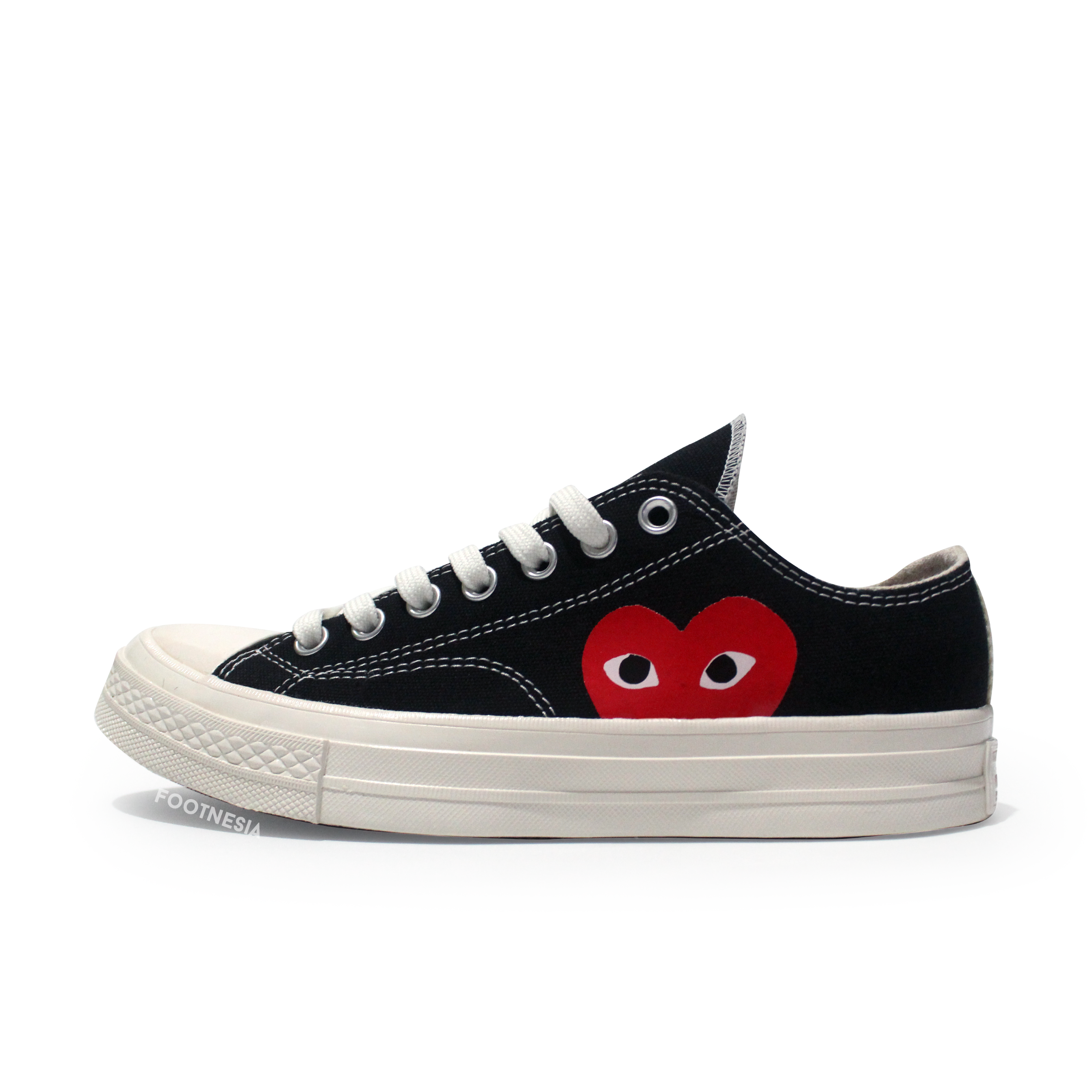 Converse Chuck Taylor x Comme des Garçons Play Black Low 