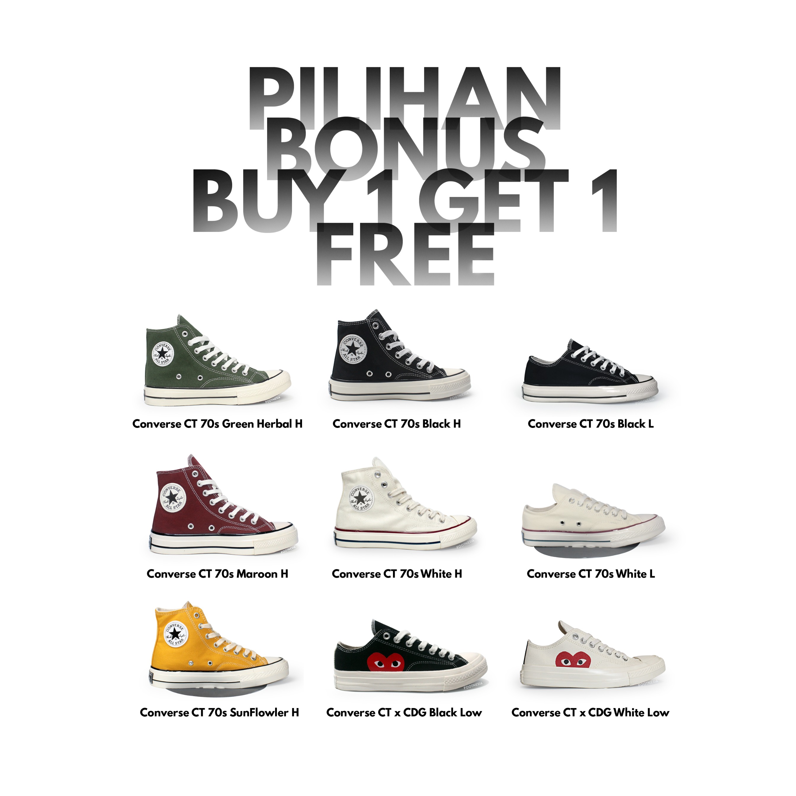 Converse Chuck Taylor x Comme des Garçons PLAY Black