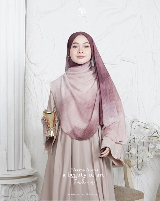Image of [PRE ORDER] PASHMINA PRINTING NEEMA - THULIAN by naqa.id