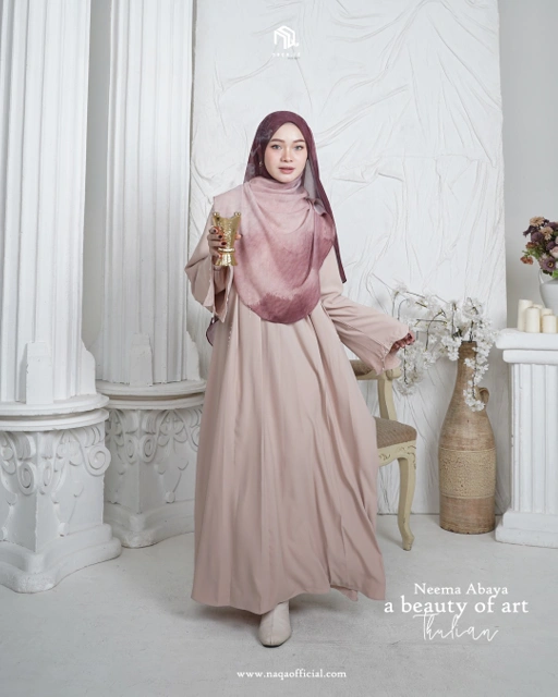 Image of [PRE ORDER] NEEMA ABAYA - THULIAN by naqa.id