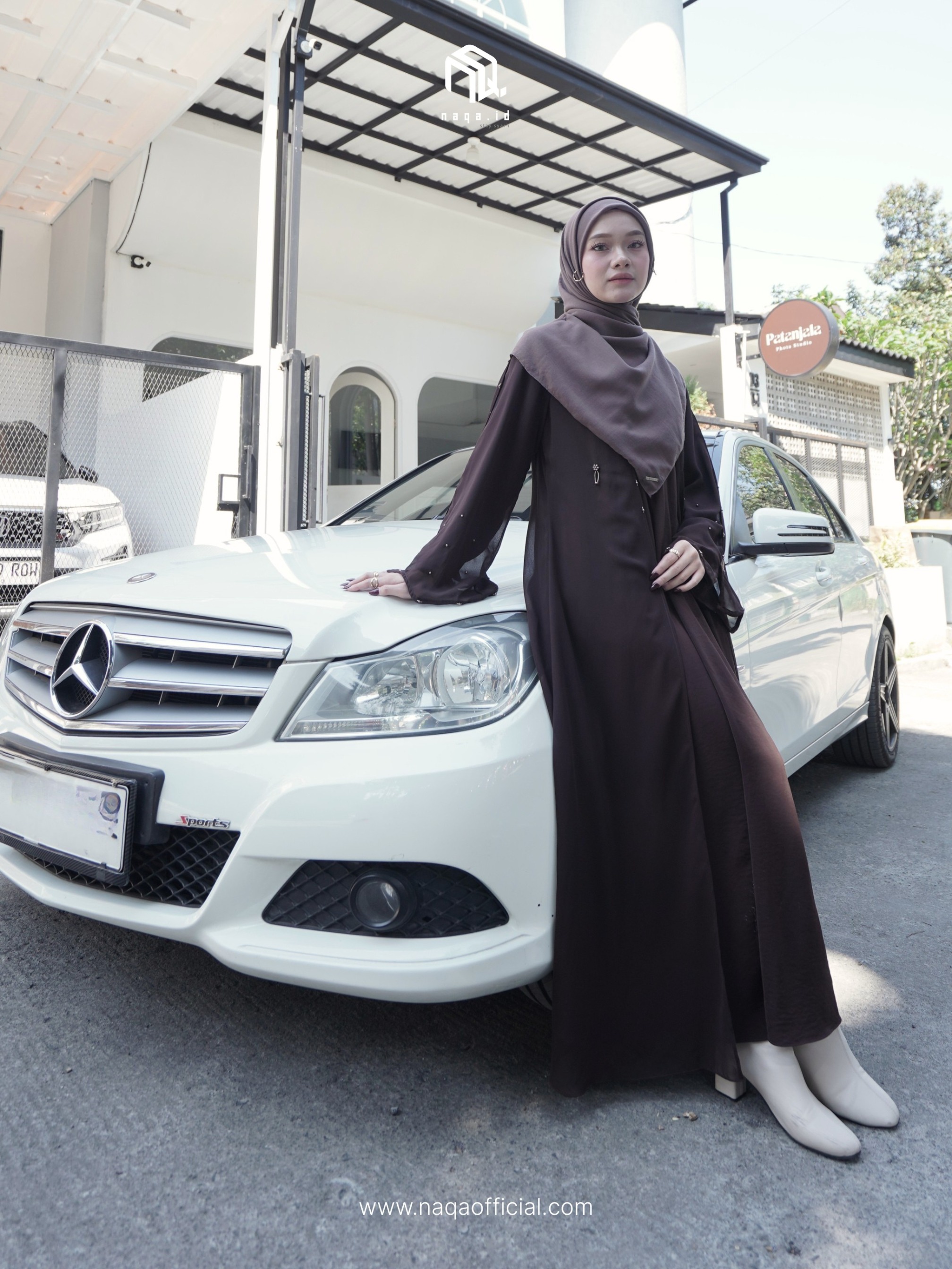 [READY STOCK] VALEEQA ABAYA - COFFEE by naqa.id