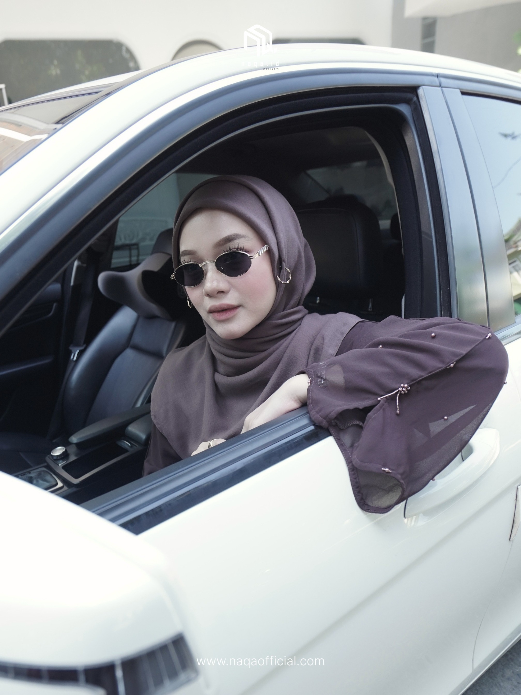 [READY STOCK] VALEEQA ABAYA - COFFEE by naqa.id