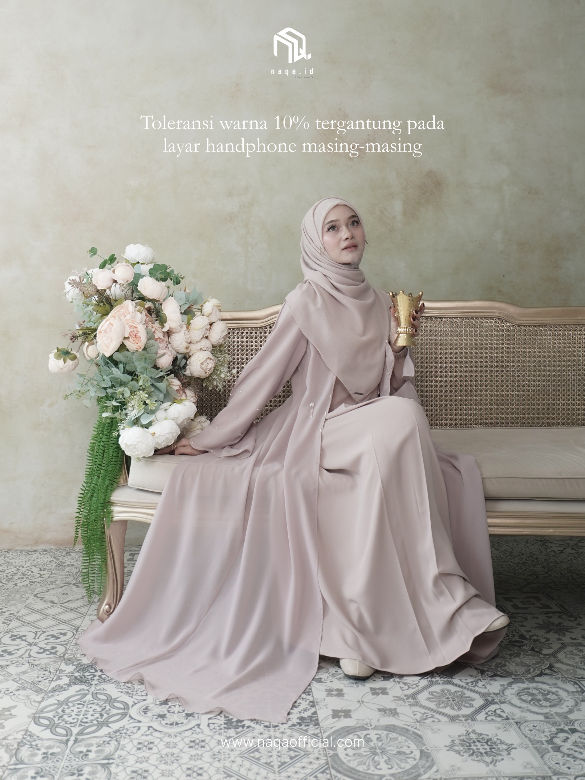 [READY STOCK] VALEEQA ABAYA - PETAL by naqa.id