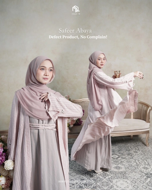 Image of [ARCHIVE SALE] SAFEER ABAYA by naqa.id