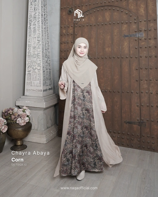Image of [READY STOK] CHAYRA ABAYA - CORN by naqa.id