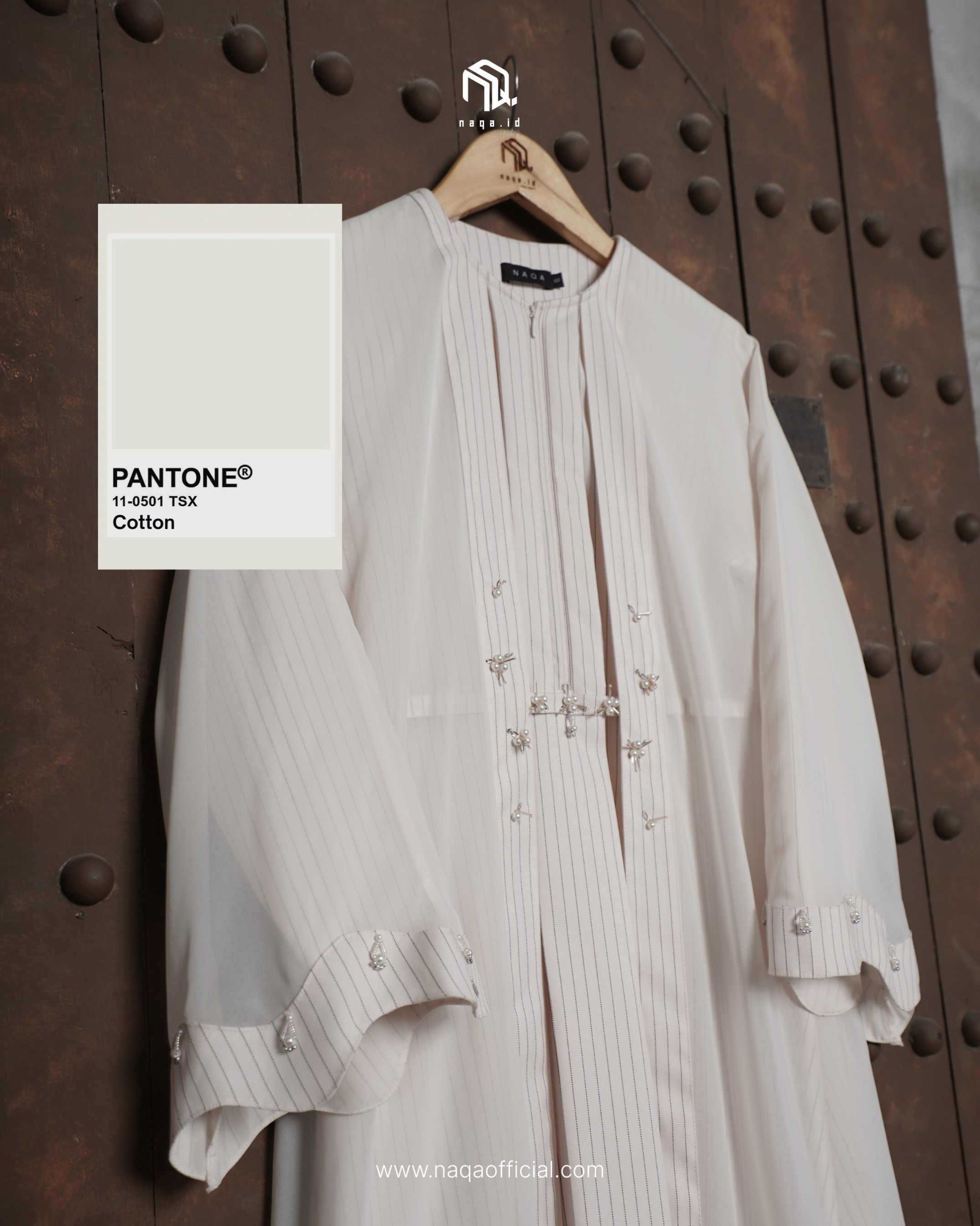 [READY STOCK] ADIBBA ABAYA - COTTON by naqa.id