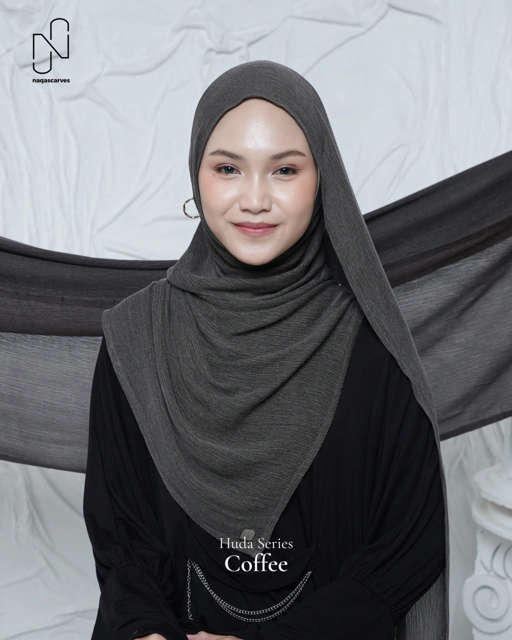 Image of [READY STOK] HIJAB ONLY - HUDA SERIES by naqascarves