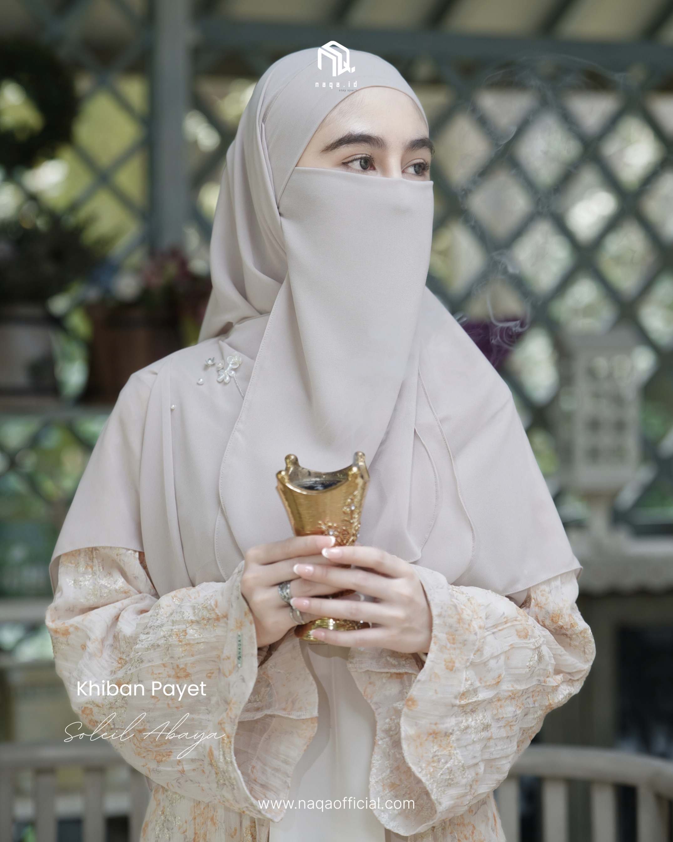 [READY STOCK] HIJAB DAN CADAR SOLEIL by naqa.id
