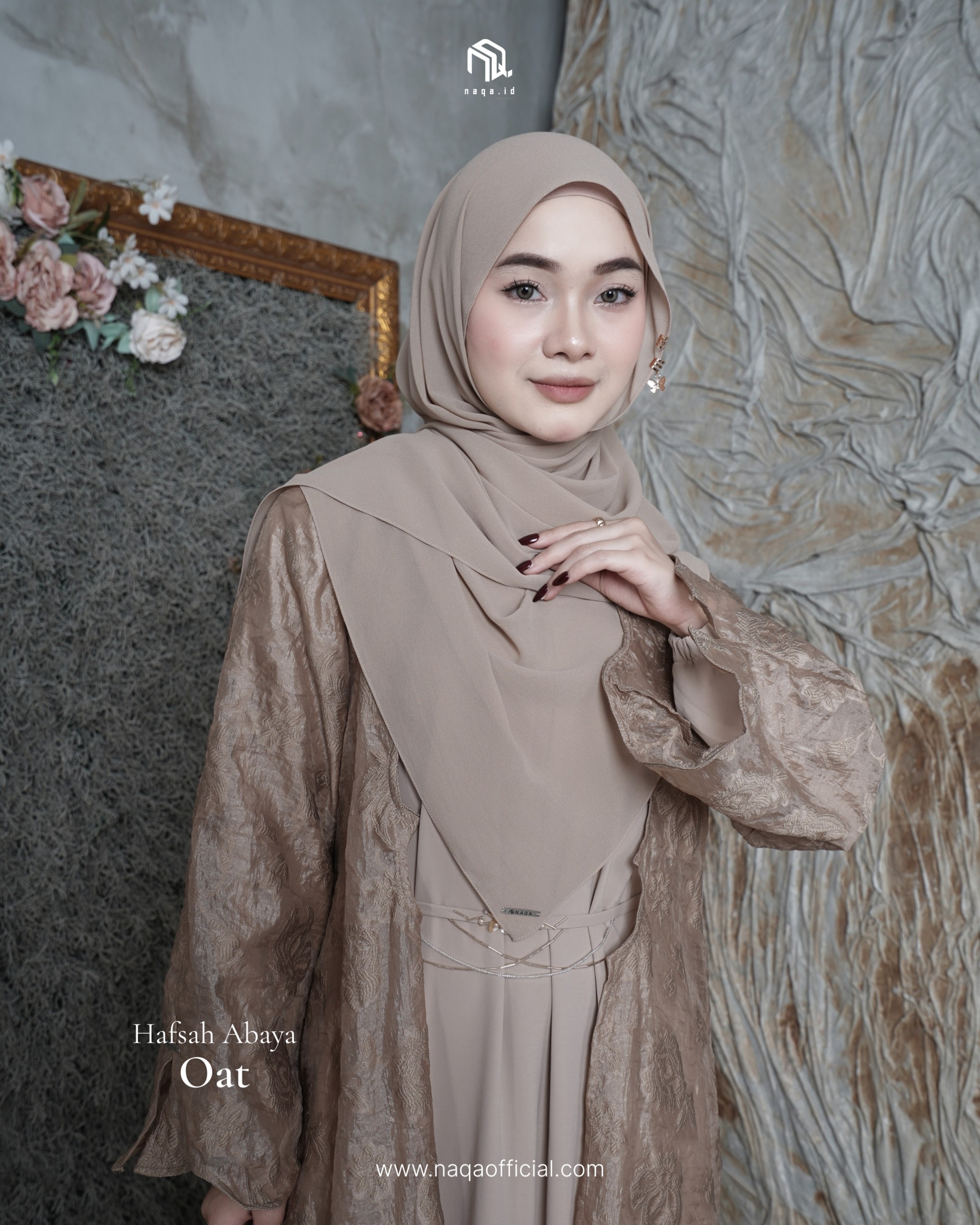 [READY STOK] HAFSAH ABAYA - OAT by naqa.id