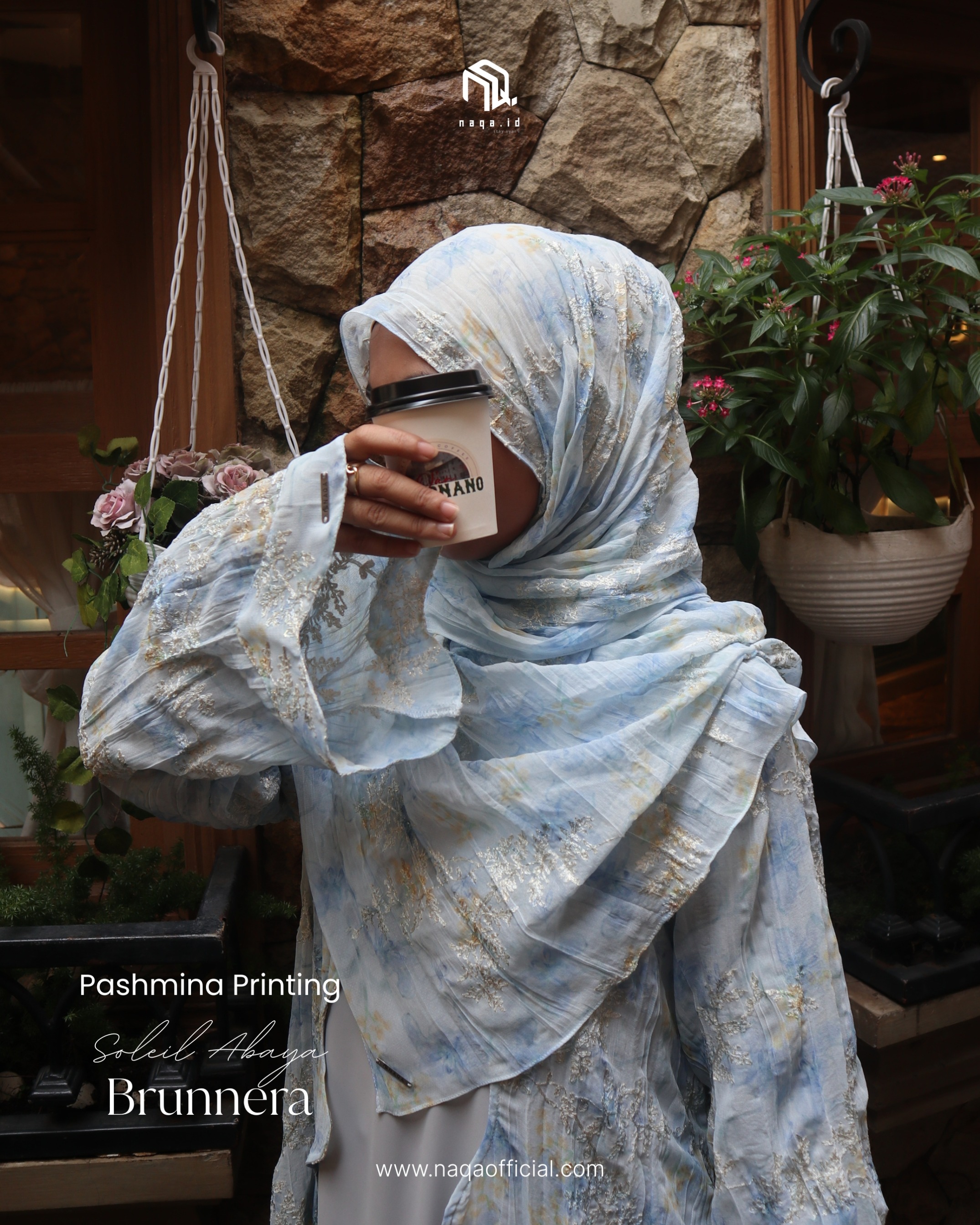 [READY STOCK] HIJAB DAN CADAR SOLEIL by naqa.id