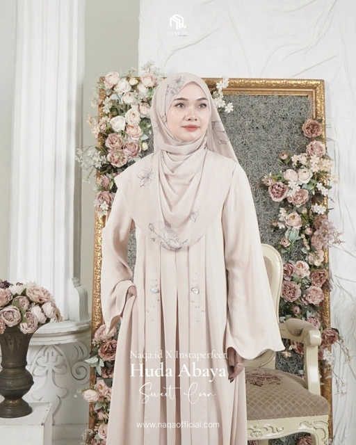 Image of [READY STOK] HUDA ABAYA - SWEET CORN by naqa.id