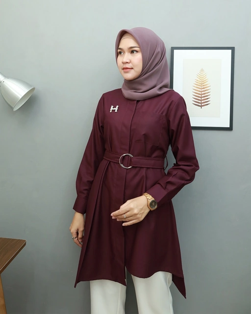 Image of FREE GESPER Ring  NUCA Tunik - Pakaiana Wanita Terbaru by Hijab Mamah icis