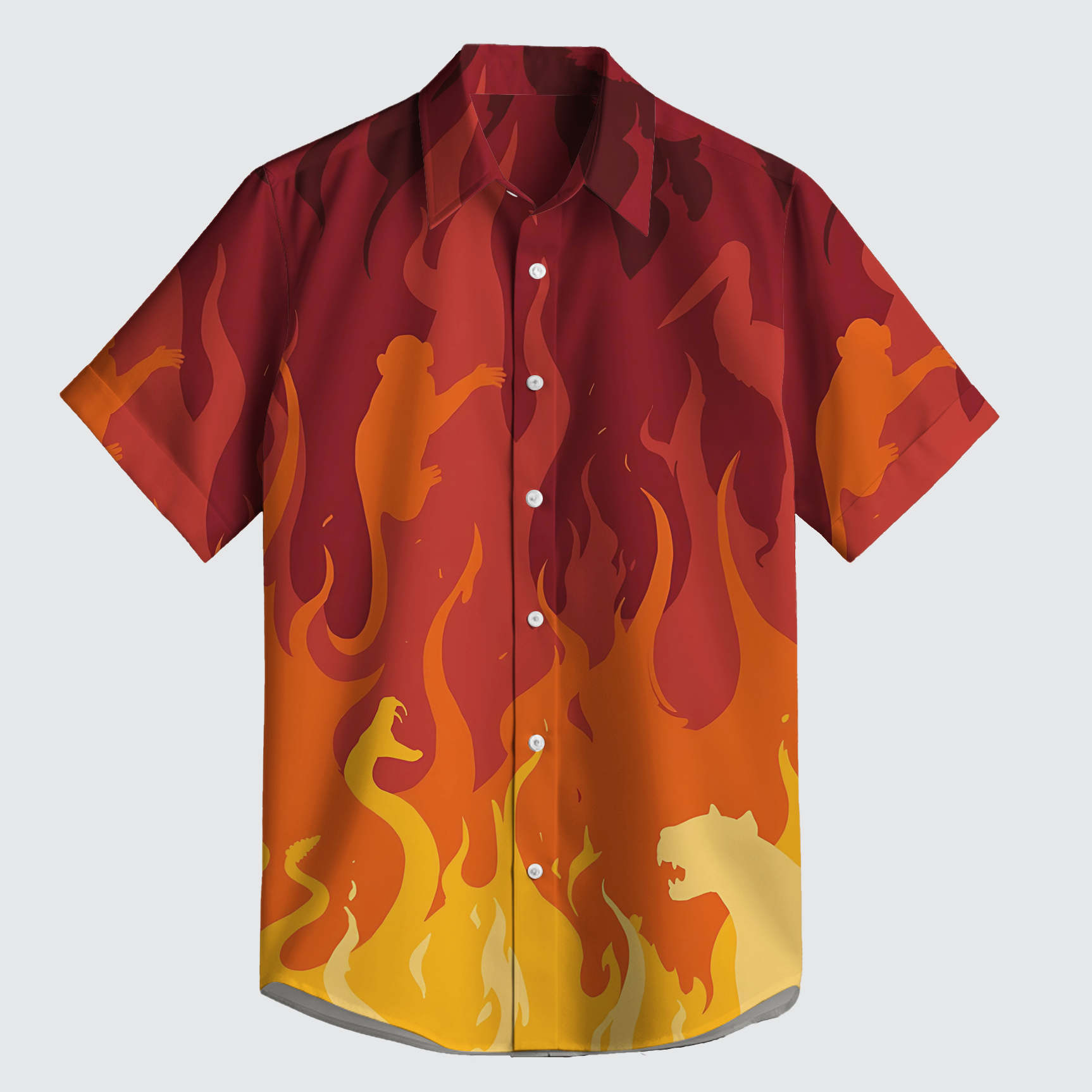 SHIRT - BLAZING INFERNO