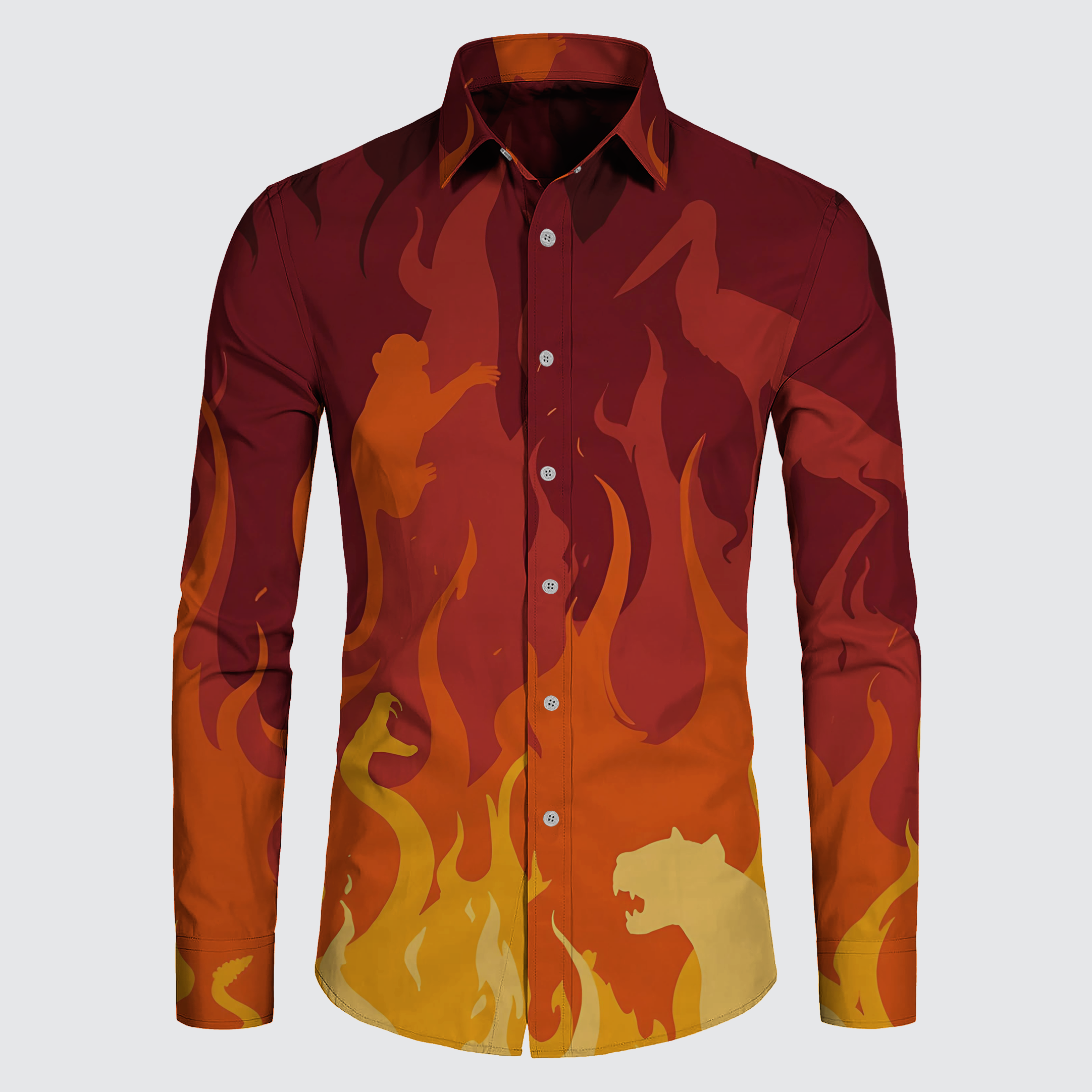 SHIRT - BLAZING INFERNO