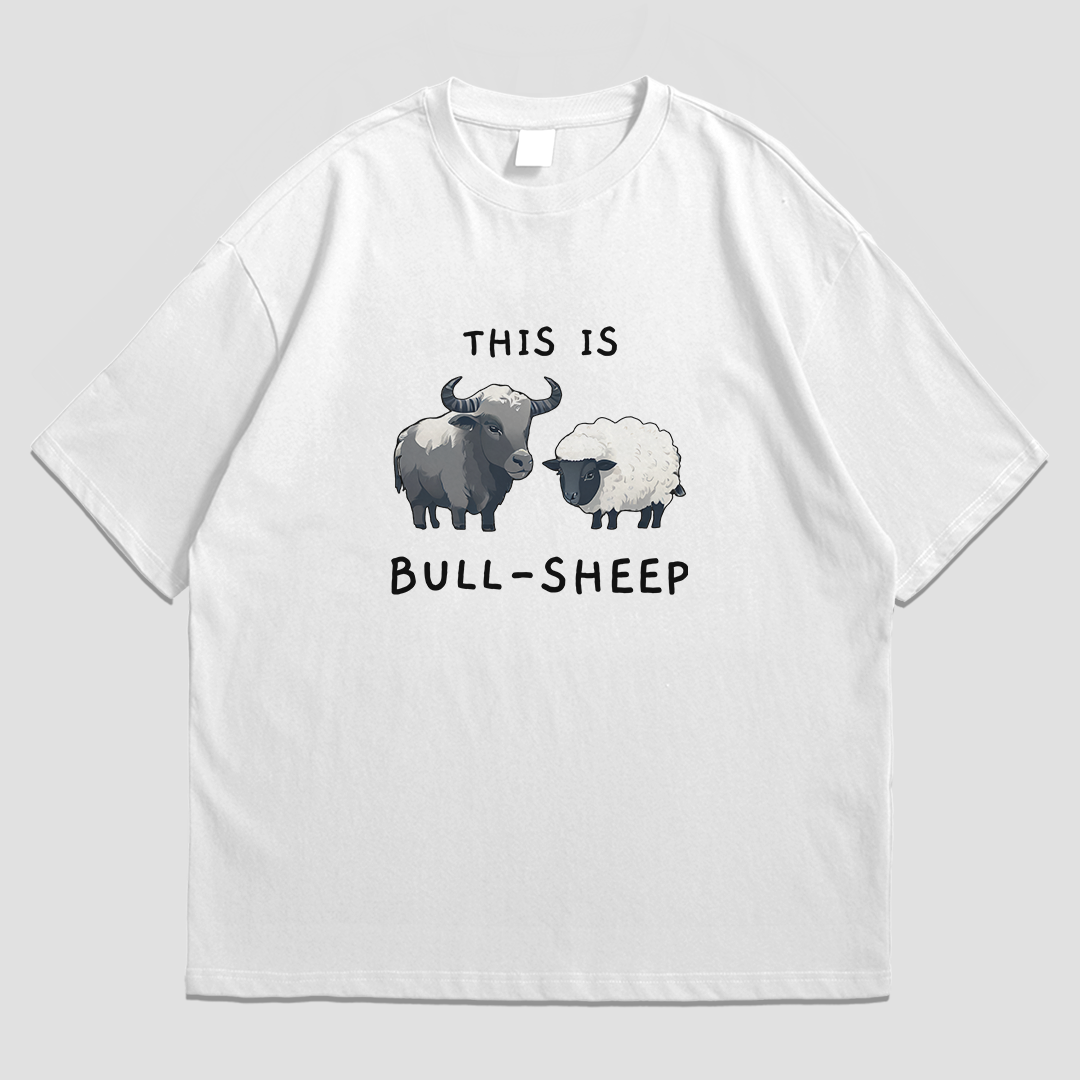 OVERSIZED TEE - BULL SHEEP