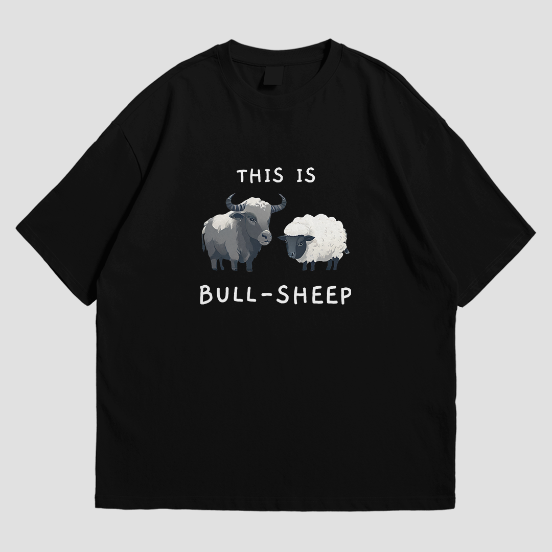 OVERSIZED TEE - BULL SHEEP