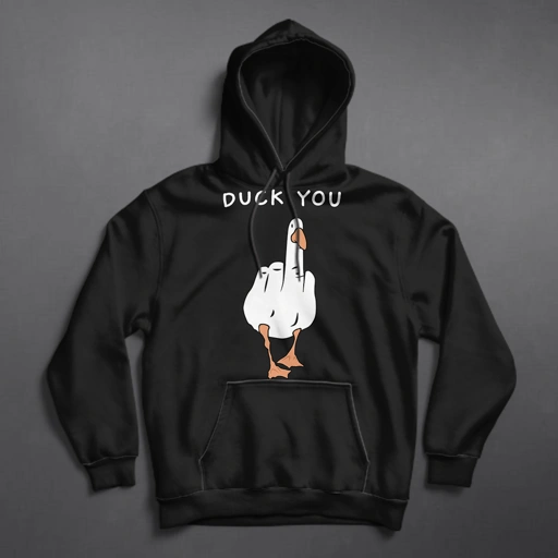 Image of HOODIE - DUCK YOU