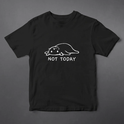 Image of T-SHIRT - NOT TODAY