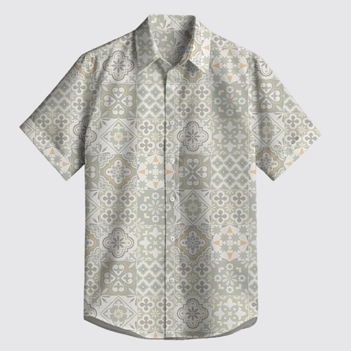 Image of SHIRT - SAGE MOSAIC