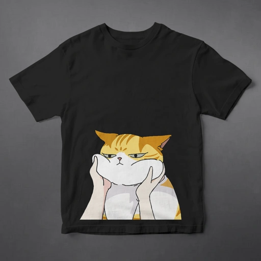 Image of T-SHIRT - SQUISH CAT