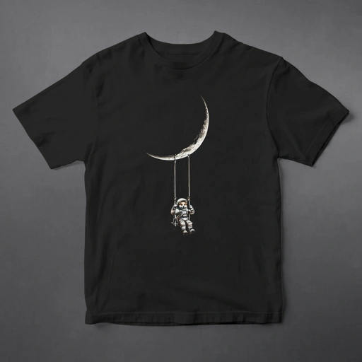 Image of T-SHIRT - SWINGING ASTRONAUT