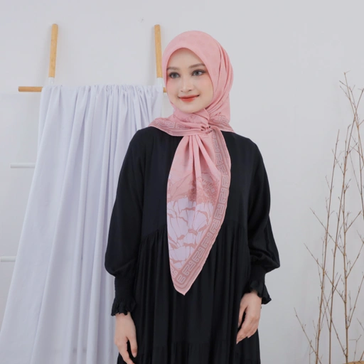 Image of SCARF - ROSE PEONY