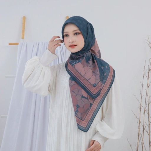 Image of SCARF - STARLIT PETALS