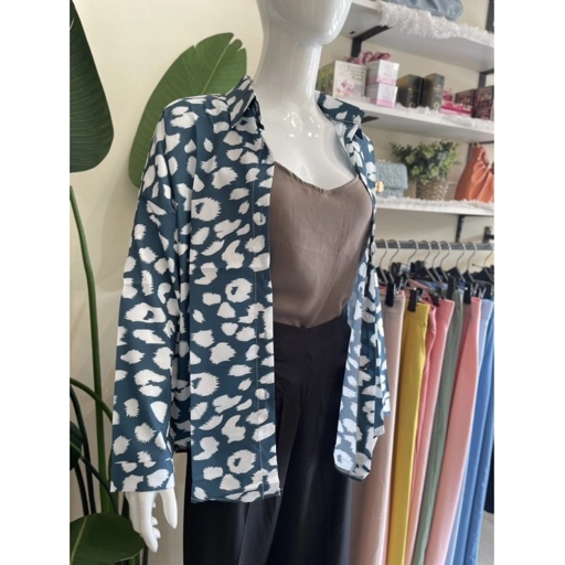 Image of LUINO BALI LEAVES BLOUSE