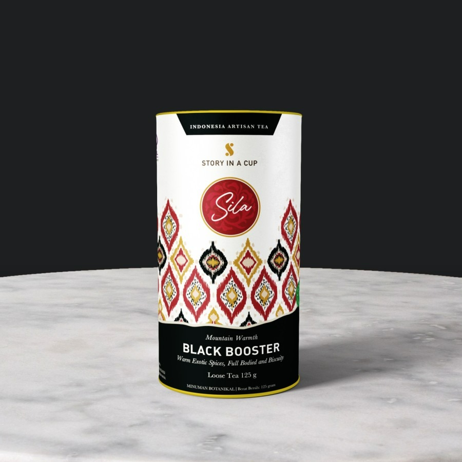 Black Booster Tea Seduh Sendiri