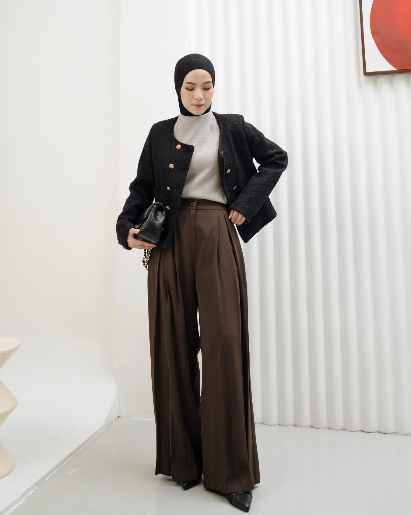 Peggy Culotte Pants Espresso