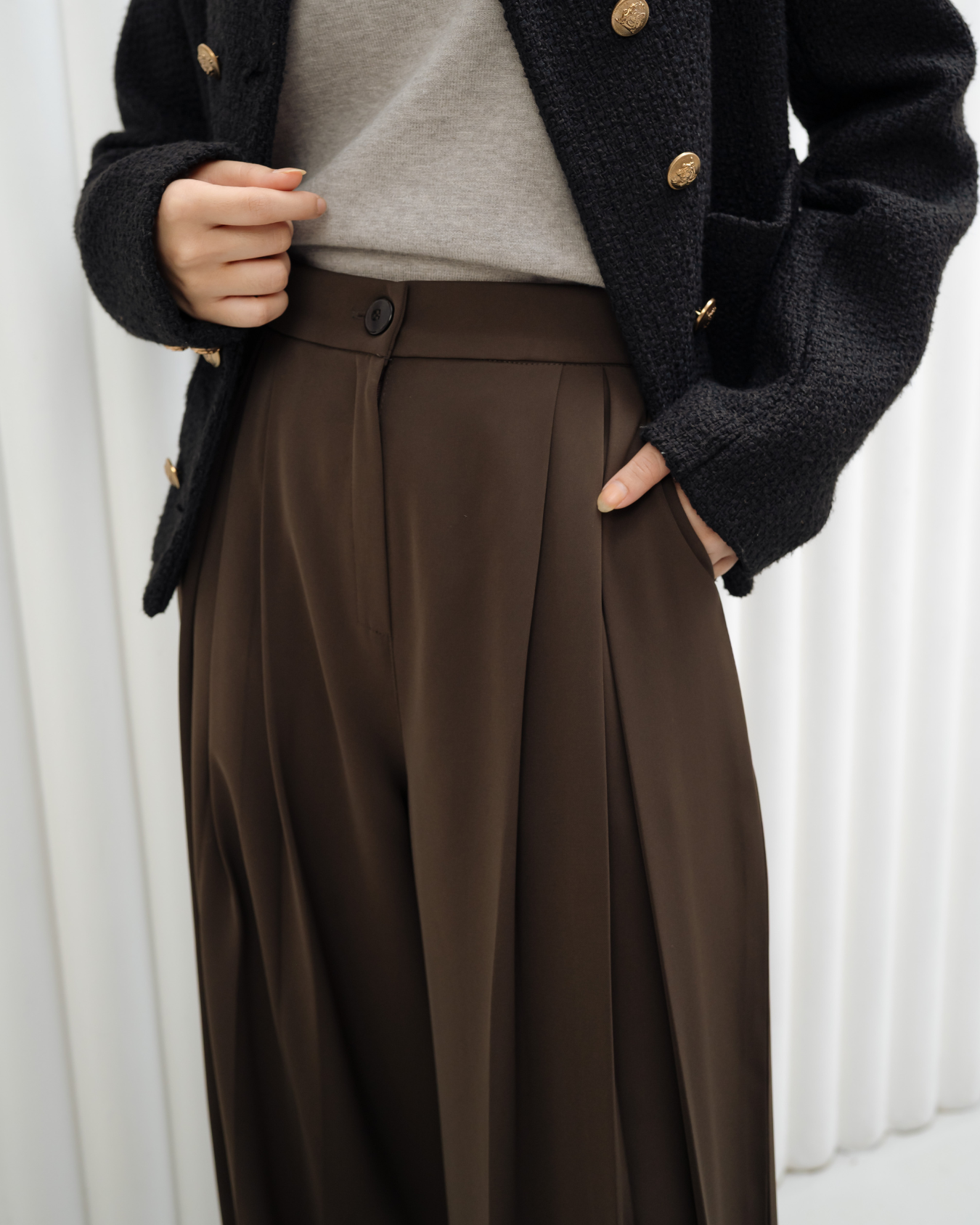 Peggy Culotte Pants Espresso