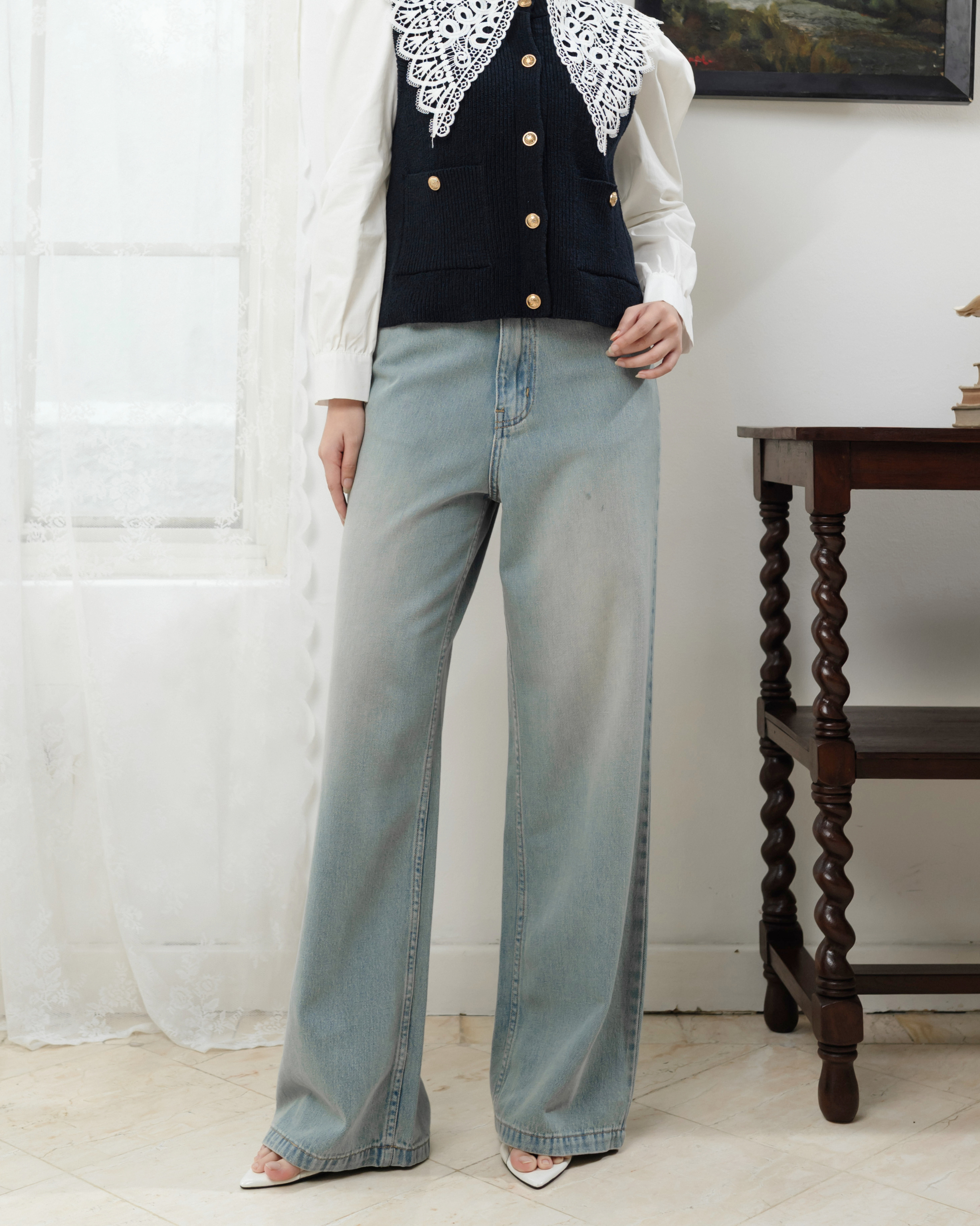 Pavon Relaxed Jeans Vintage Blue