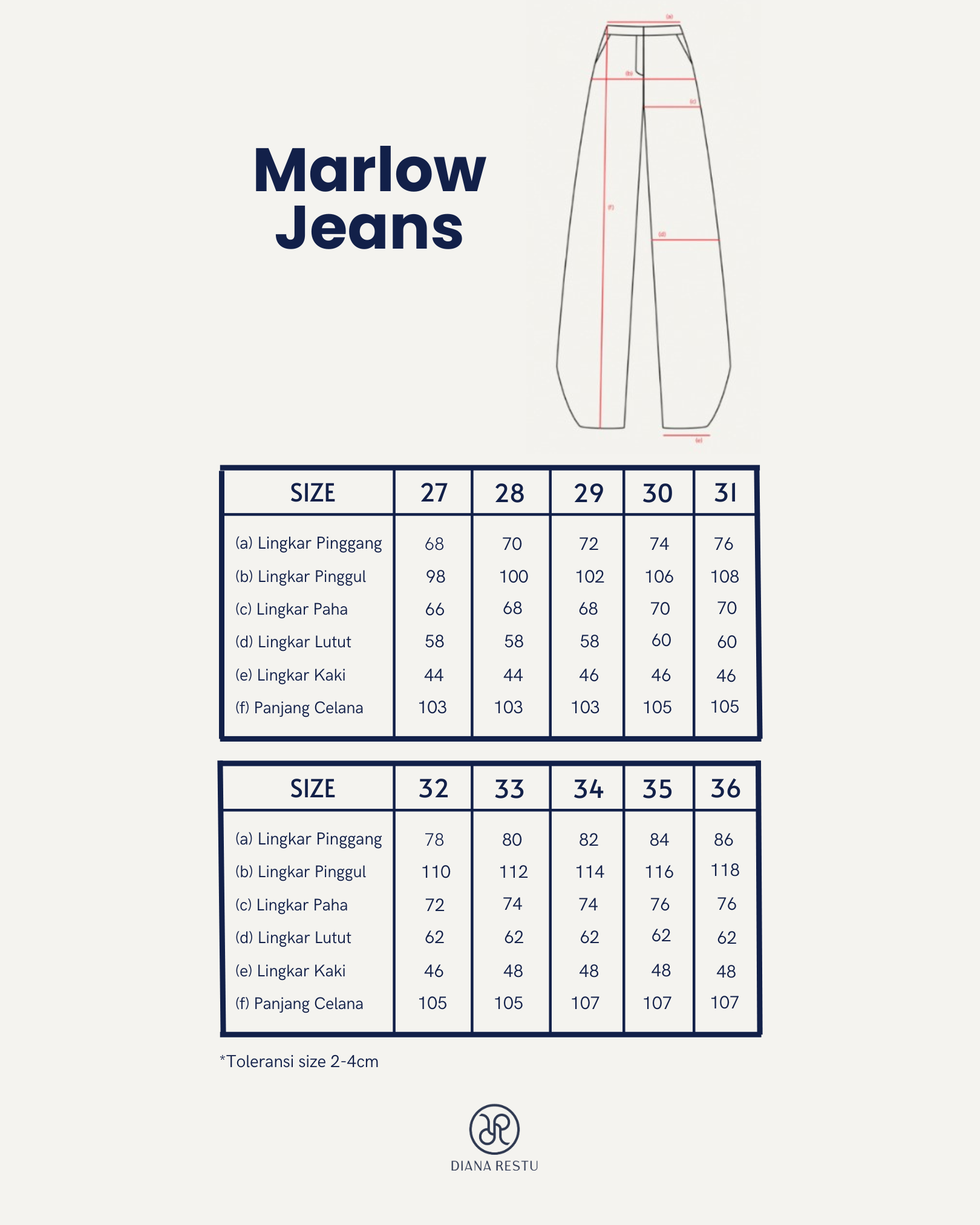 Marlow Jeans Light Blue