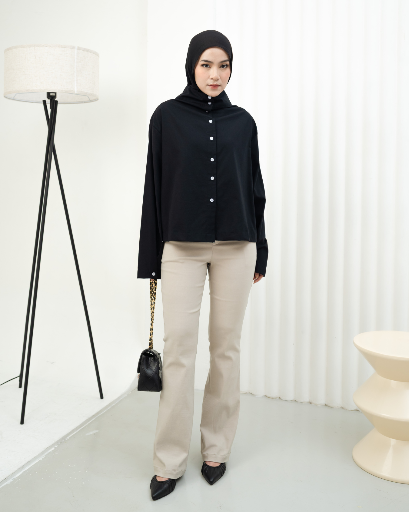 Alana Pants Light Oat