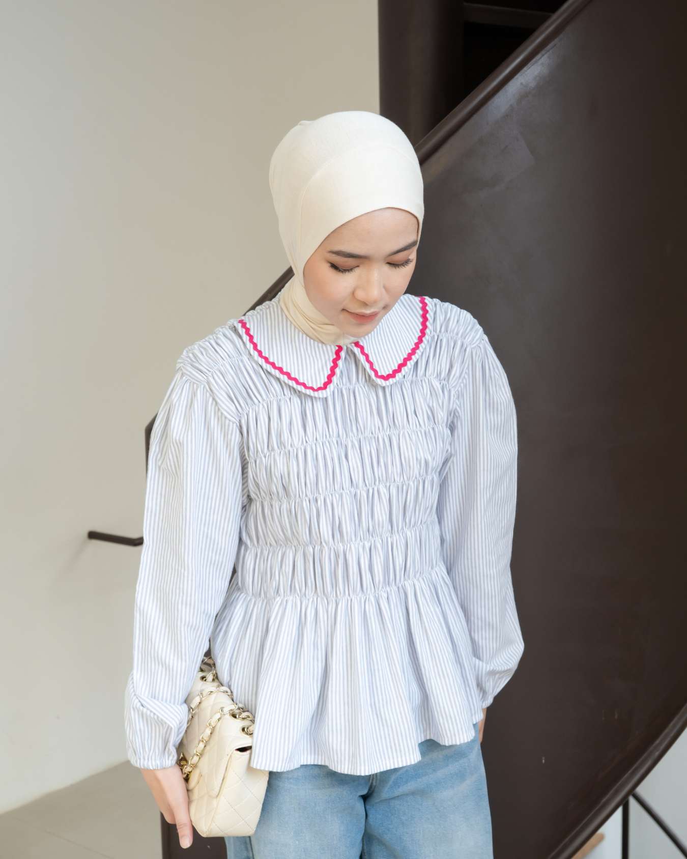 Possy Blouse Smoke