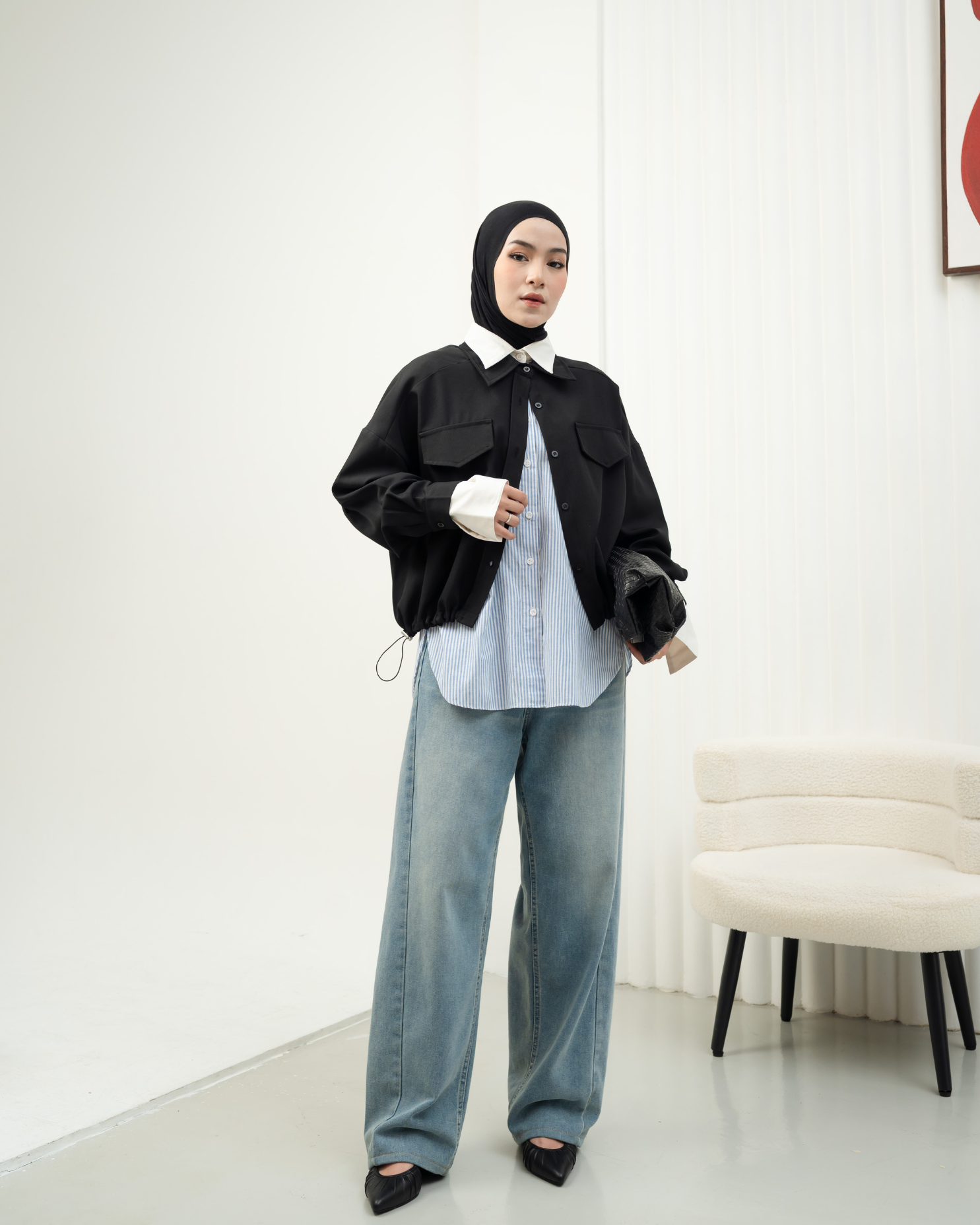 Britton Outer Black