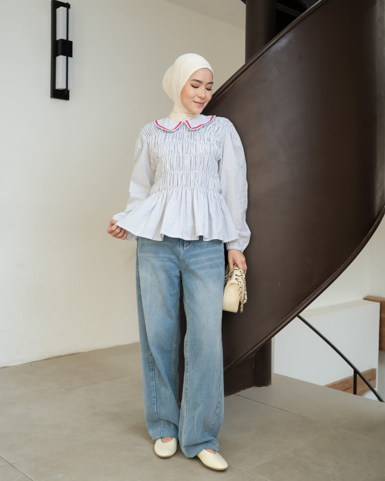 Possy Blouse Smoke