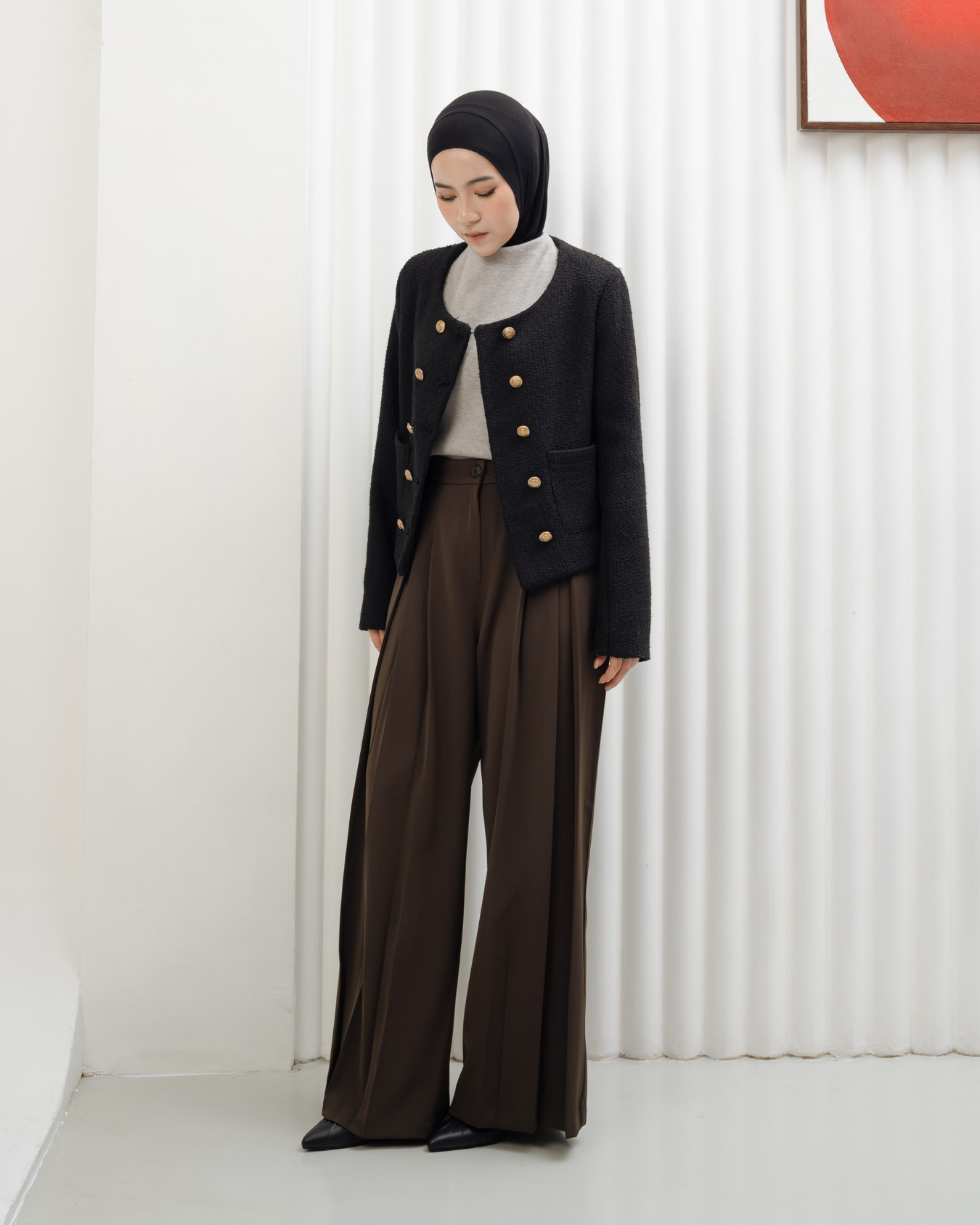 Peggy Culotte Pants Espresso