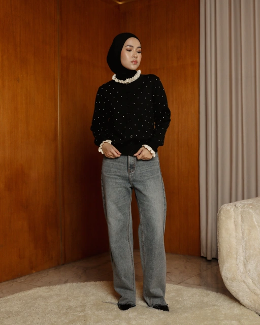 Image of Claire Jeans Noir Ash