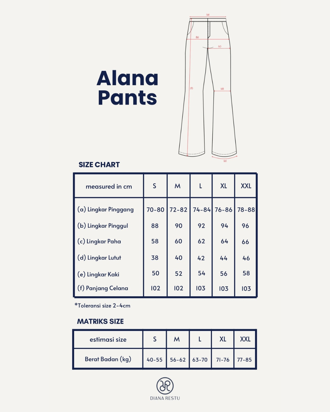 Alana Pants Black