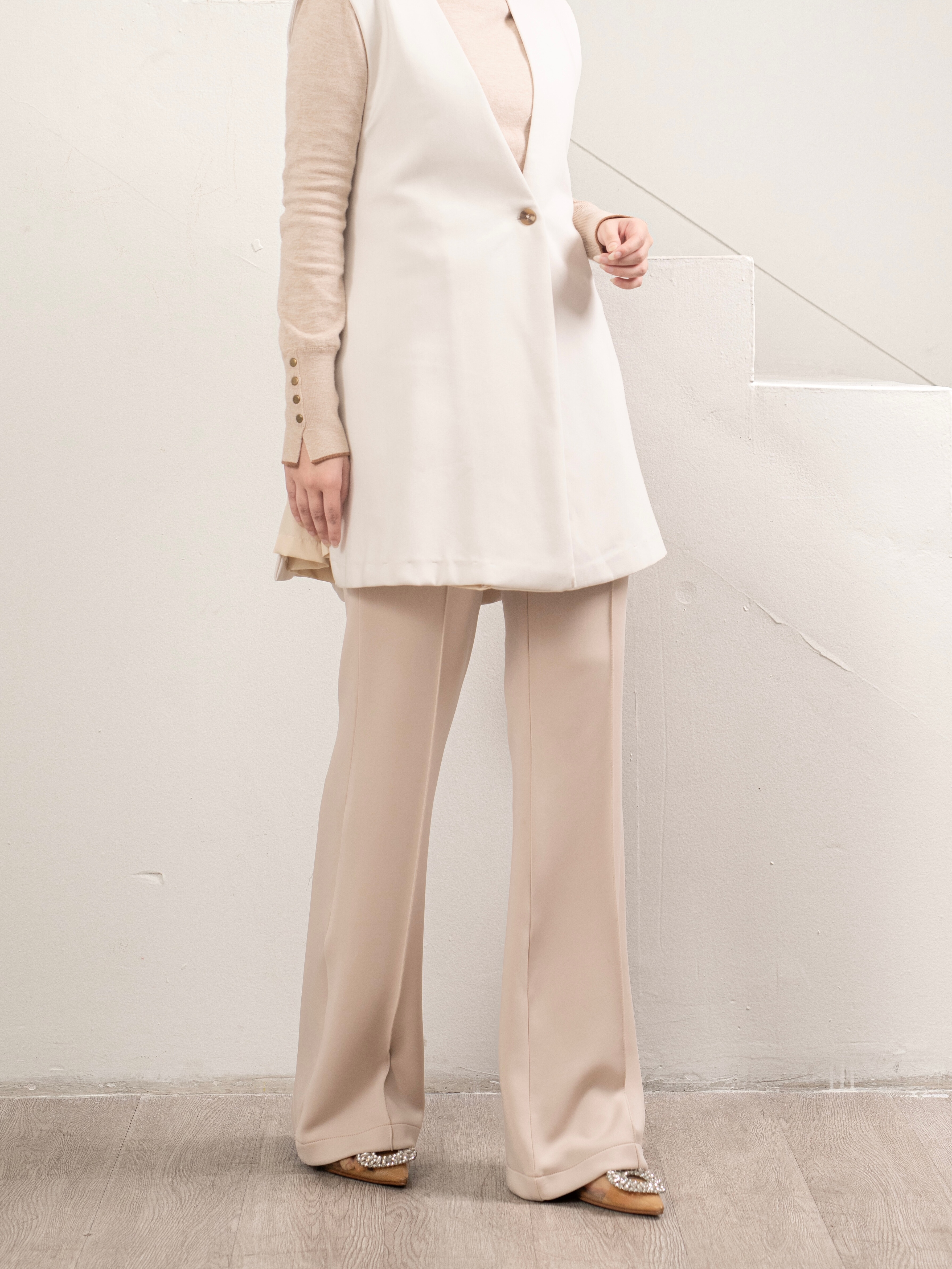 Yoka Pants Chalk